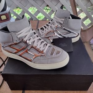 Alejandro ingelmo silver Tron shoes mens size 8